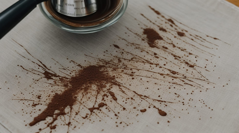 コーヒー染みの水溶性とその扱い