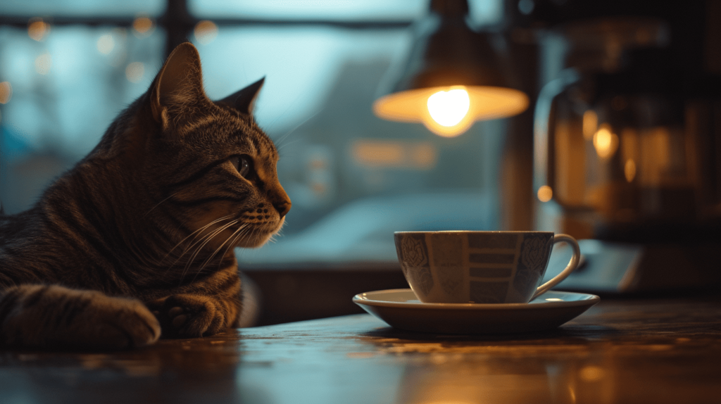 猫がコーヒーを舐めたらどうなる？中毒の危険性と対処法