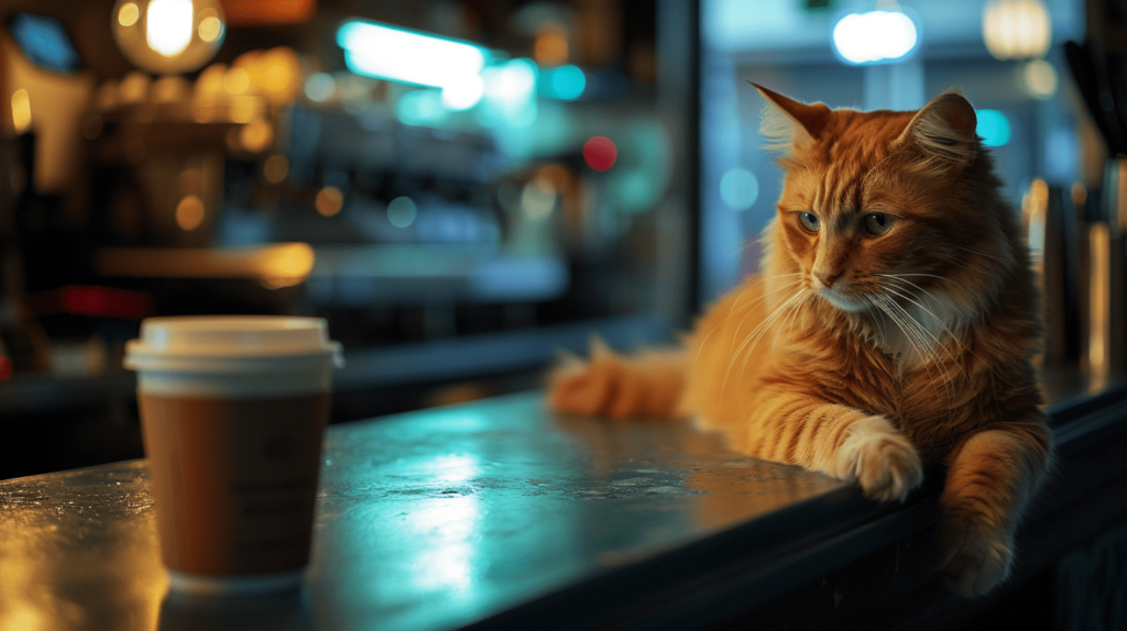 猫はコーヒー好き？愛猫がコーヒーに引き寄せられる理由