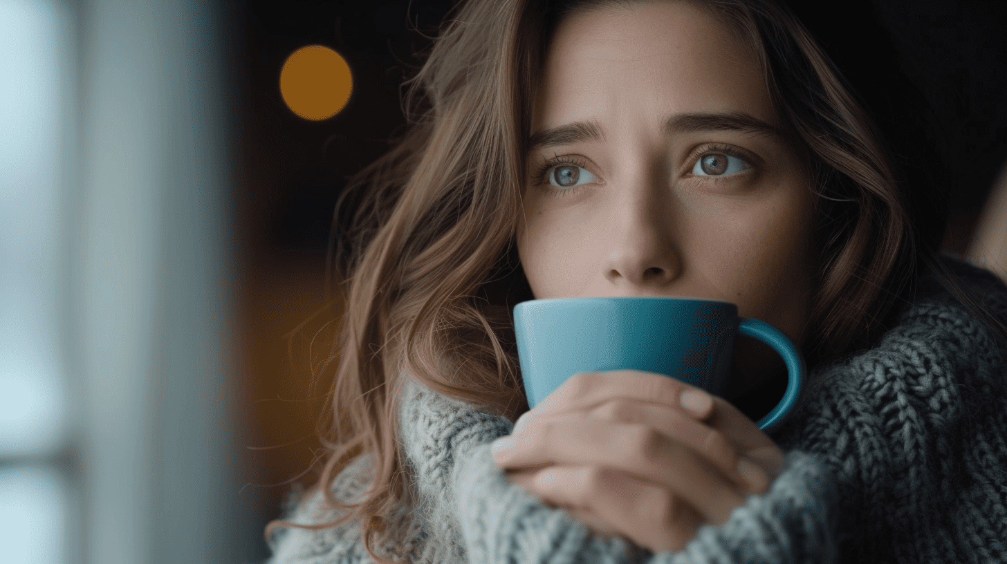 喉の痛みコーヒーのカフェインと関係