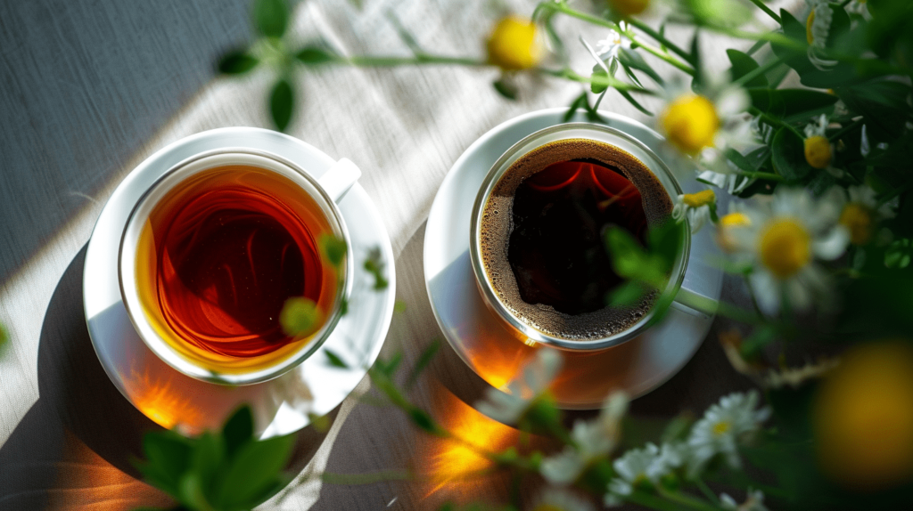コーヒーと紅茶のカフェイン比較ガイド