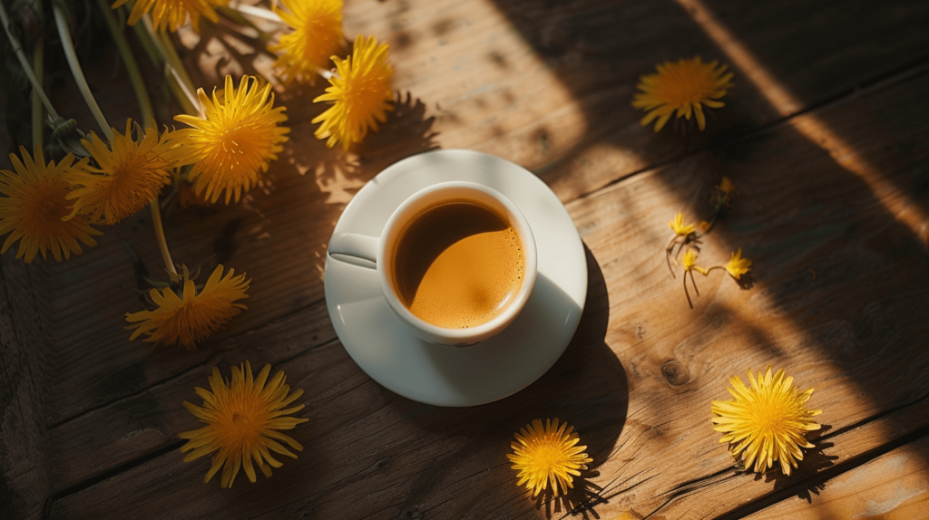 たんぽぽコーヒーとたんぽぽ茶の違いは何ですか