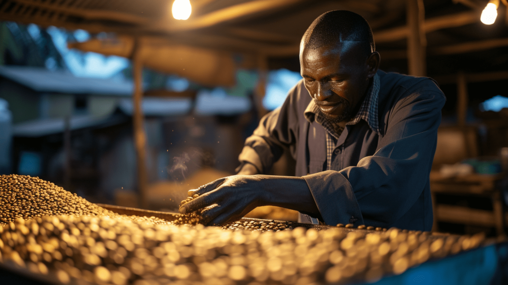 ケニアコーヒー農園の役割