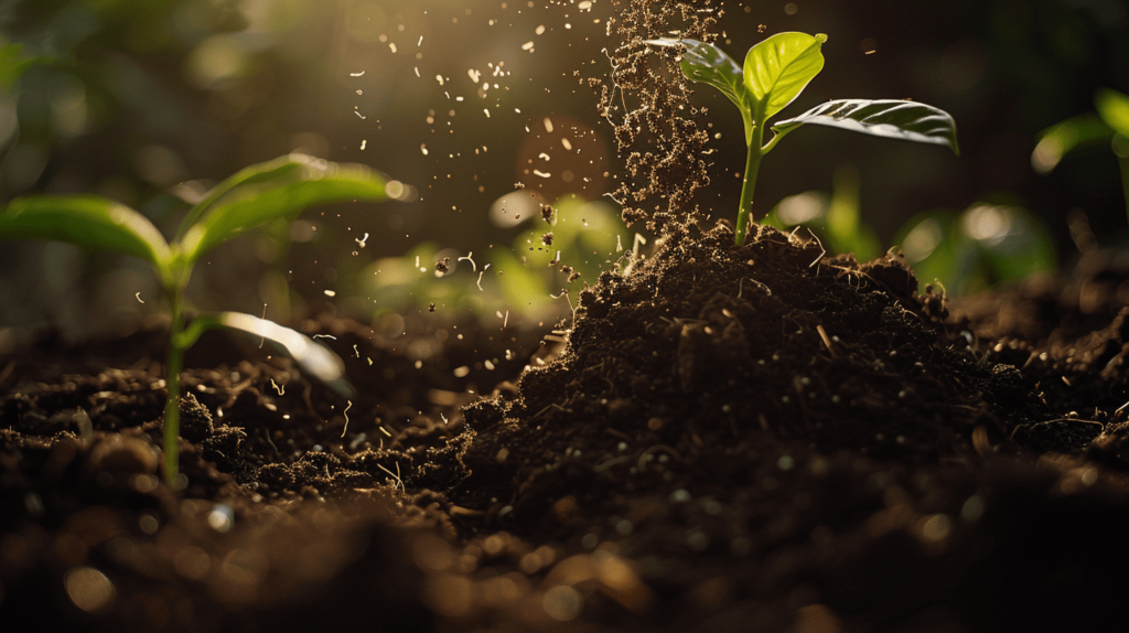 コーヒーかすでの肥料の作り方を解説