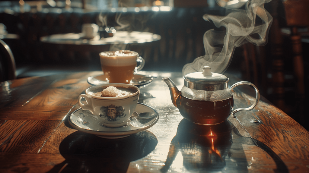 イギリスの紅茶とコーヒーの文化の変遷について